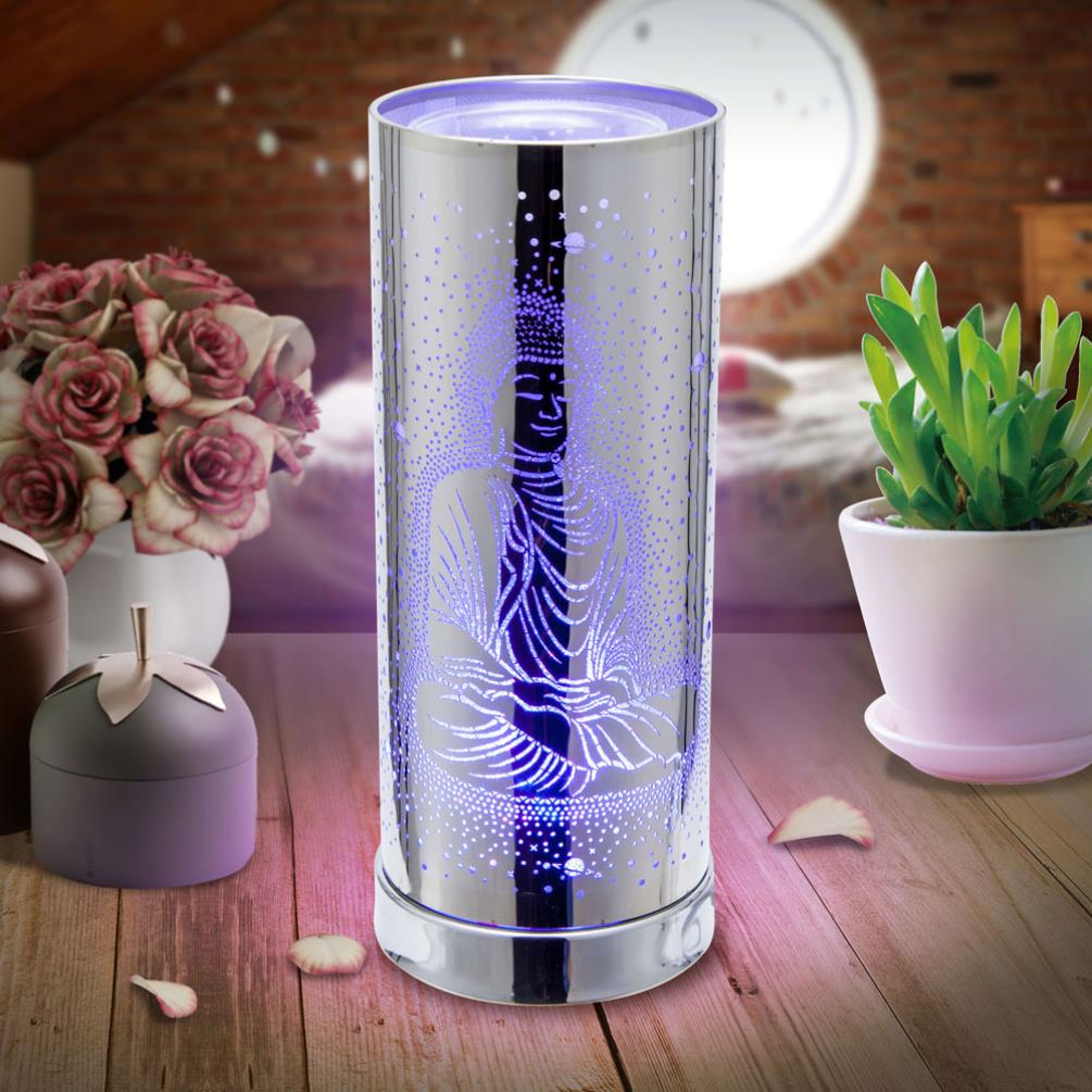 Sense Aroma Colour Changing Silver Buddha Electric Wax Melt Warmer Extra Image 1